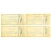 Image 2 : PA. Mellon National Bank, Pittsburgh, PA., ND (ca.1910-30) Specimen Set of 4 Traveler's Checks