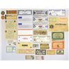 Image 1 : Mixed World and U.S. Currency, Savings Bond, State Tax Stamps, Ration Coupons Scrip and Ephemera Col