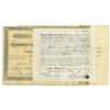Image 2 : PA. Connecting Railway Co., 1874, I/C Stock Certificate Signed by Thomas A. Scott, as President and 