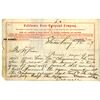 Image 1 : CA. California State Telegraph Co., 1867 Telegram Message Discussing Sending 10 "Chinamen" To Help O