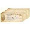 Image 1 : Michigan. Iron Cliffs Company Check Assortment, 1870 to 1873