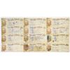 Image 2 : Michigan. Iron Cliffs Company Check Assortment, 1870 to 1873
