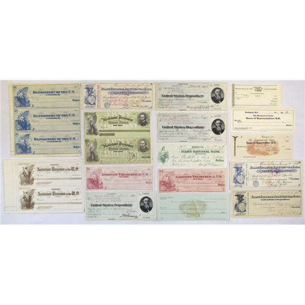 United States Depositary, Assistant Treasurer and Military Check and Fiscal Document Collection, 187