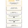 Image 1 : ABNC, Hawaii, 1993 Reprint Proof Stamp Souvenir Card Collection of 10 Sets of 6 Different Proofs.