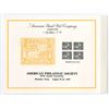 Image 3 : ABNC, Hawaii, 1993 Reprint Proof Stamp Souvenir Card Collection of 10 Sets of 6 Different Proofs.
