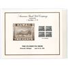 Image 4 : ABNC, Hawaii, 1993 Reprint Proof Stamp Souvenir Card Collection of 10 Sets of 6 Different Proofs.