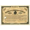 Image 1 : NY. American Express Co., 1875, I/C Stock Certificate.