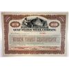 Image 1 : AL. Gulf States Steel Co., 1910-1920 Specimen Stock Certificate