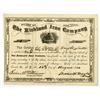 Image 1 : NY. Kirkland Iron Co., 1880 10 Shrs I/U Stock Certificate