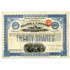 Image 1 : AK. Alaska United Gold Mining Co., 1895, I/U Stock Certificate.