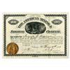 Image 1 : CO. American Mining & Smelting CO., 1883, I/U Stock Certificate.