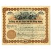 Image 1 : CO. Chicago and North Cripple Creek Gold Mining Co., 1896, I/U Stock Certificate, Low S/N 2..
