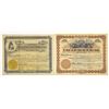 Image 1 : CO. Colorado Gold Mining Co., 1897 and 1896, I/U Stock Certificate Pair.