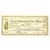 Image 1 : Dakota Territory. Justice Consolidated Gold Mining Co., 1879, I/U Stock Certificate.