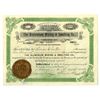 Image 1 : IL. Aluminum Mining & Smelting Co., 1892, Issued Stock Certificate.