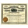 Image 1 : IL. Humbolt Nickel & Copper Mining Co., 1883, I/U Stock Certificate.