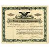 Image 1 : MT. Penn Yan Co. 1895 I/U Stock Certificate