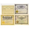Image 1 : MT, NV. Montana, Nevada, and Illinois I/U Mining I/U Stock Certificate Quartet, 1890 to 1947.