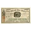 Image 1 : Nevada Territory. Plutus Gold and Silver Mining Co., 1863, I/U Stock Certificate.