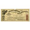 Image 1 : NV. Bajazet & Golden Era Consolidated Gold & Silver Mining Co. 1864, I/U Stock Certificate.