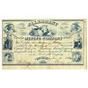 Image 1 : NJ. Alleghany Mining Co., 1862 I/U Stock Certificate.