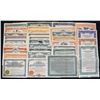 Image 1 : Oil Company Stock and Bond Assortment, ca. 1910s to 1940s.
