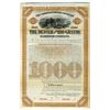 Image 1 : CO. Denver and Rio Grande Railroad Co., 1886, Specimen Coupon Bond.