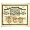 Image 1 : IN. Union Rail Road Transfer & Stockyard Co., 1879, I/C Stock Certificate.