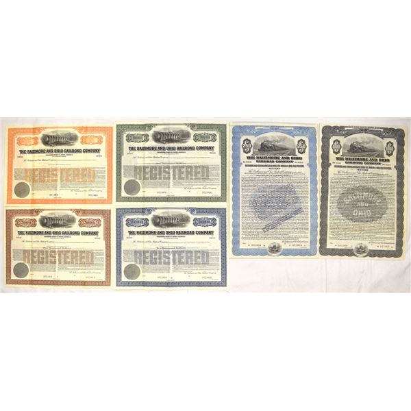 MD. Baltimore and Ohio Railroad Co., 1932 to ND (1946), Specimen Bond Collection.