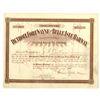 Image 1 : MI. Detroit Wayne and Belle Isle Railway, 1900, I/C Stock Certificate.