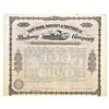 Image 1 : New York Boston & Montreal Railway Co., 1873, I/U Gold Coupon Bond