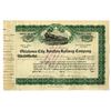 Image 1 : OK. Oklahoma City Junction Railway Co., 1914, I/C Stock Certificate.