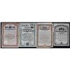 Image 1 : Midwest America I/C Railroad Bond Assortment, 1884 to 1927.