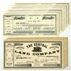 Image 1 : CA. Suisun City Hotel & Central Land Co. Unissued Stock Certificate Group, ND (ca.1860s to 1880s).