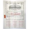 Image 1 : NJ. Continental Hotel Property, 1866, I/U Coupon Bond.