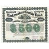 Image 1 : PA. Lackawanna County Bond, Office of the County Commissioners, 1881, Specimen Bond.