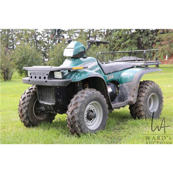 1998 Polaris Magnum 500 Quad, liquid cooled, dual sensing EBS (Engine Breaking System), showing 563 