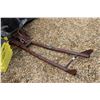 Image 4 : Polaris 54" wide adjustable plow blade to fit Lot 1. Comes with winch and mounting brackets