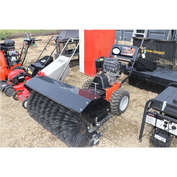 Ariens 936PB gas powered sweeper, Serial 0810055, Tecumseh Enduro XL 9hp motor, Starts and stops, ha