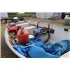 Image 4 : Prowler 14' aluminum boat, Serial 243014, with Evinrude 15hp motor, Serial 7006722, not tested at ti