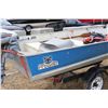 Image 8 : Prowler 14' aluminum boat, Serial 243014, with Evinrude 15hp motor, Serial 7006722, not tested at ti