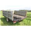 Image 4 : 1999 Road Sport snowmobile/ATV trailer manufactured by Dyson Trailers with pull out ramp, used as ut