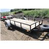 Image 1 : 131" x 55" utility trailer, 13" wheels