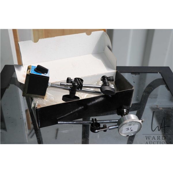 MHC Magnetic dial indicator base with Newcon dial indicator
