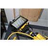 Image 3 : Two halogen work lights, one stand, and joined clamps
