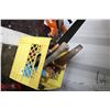 Image 1 : Selection of tools including hammers, saws, adjustable wrenches, etc.