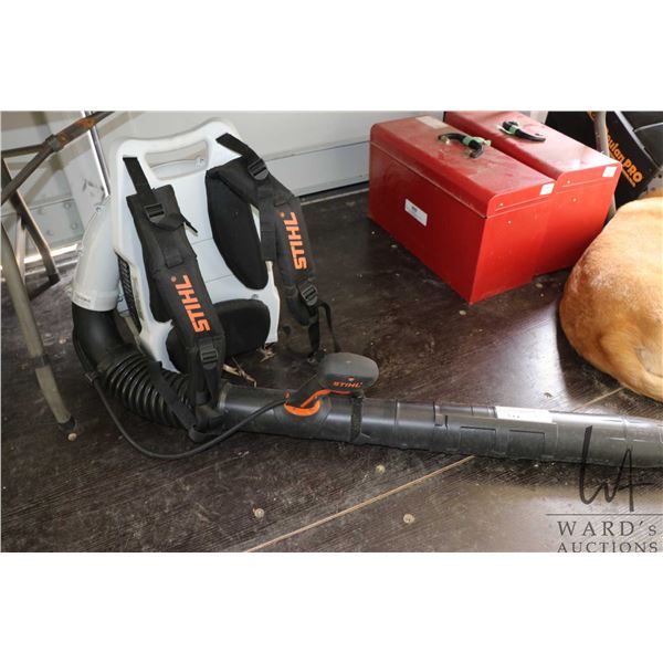 Stihl BR600 backpack style blower, working at time of catalouging