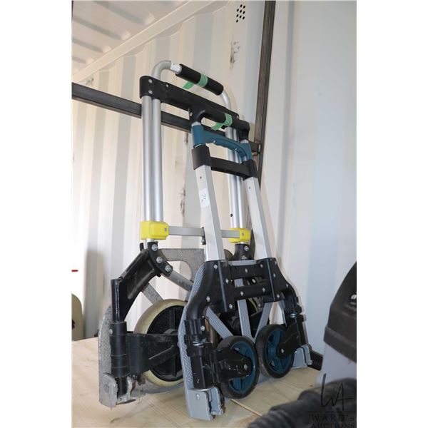 2 folding heavy duty 2 wheel carts