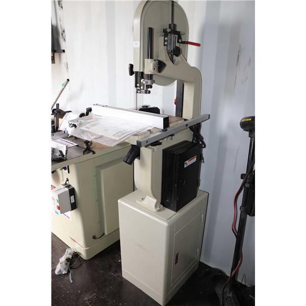 Pioneer 14" bandsaw model PNR 10-140 with fence and original manual