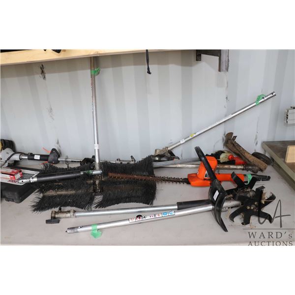 Echo PAS-230 2-stroke gas powered multi use platform with swappable accessories including rototiller
